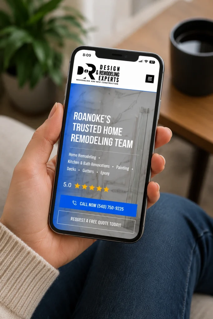 Design and Remodeling Experts Mobile View